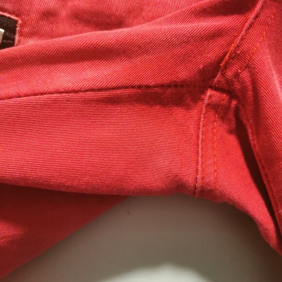 Tripp NYC red overdye skinny jeans with decorative zippers - Picture 7 of 9